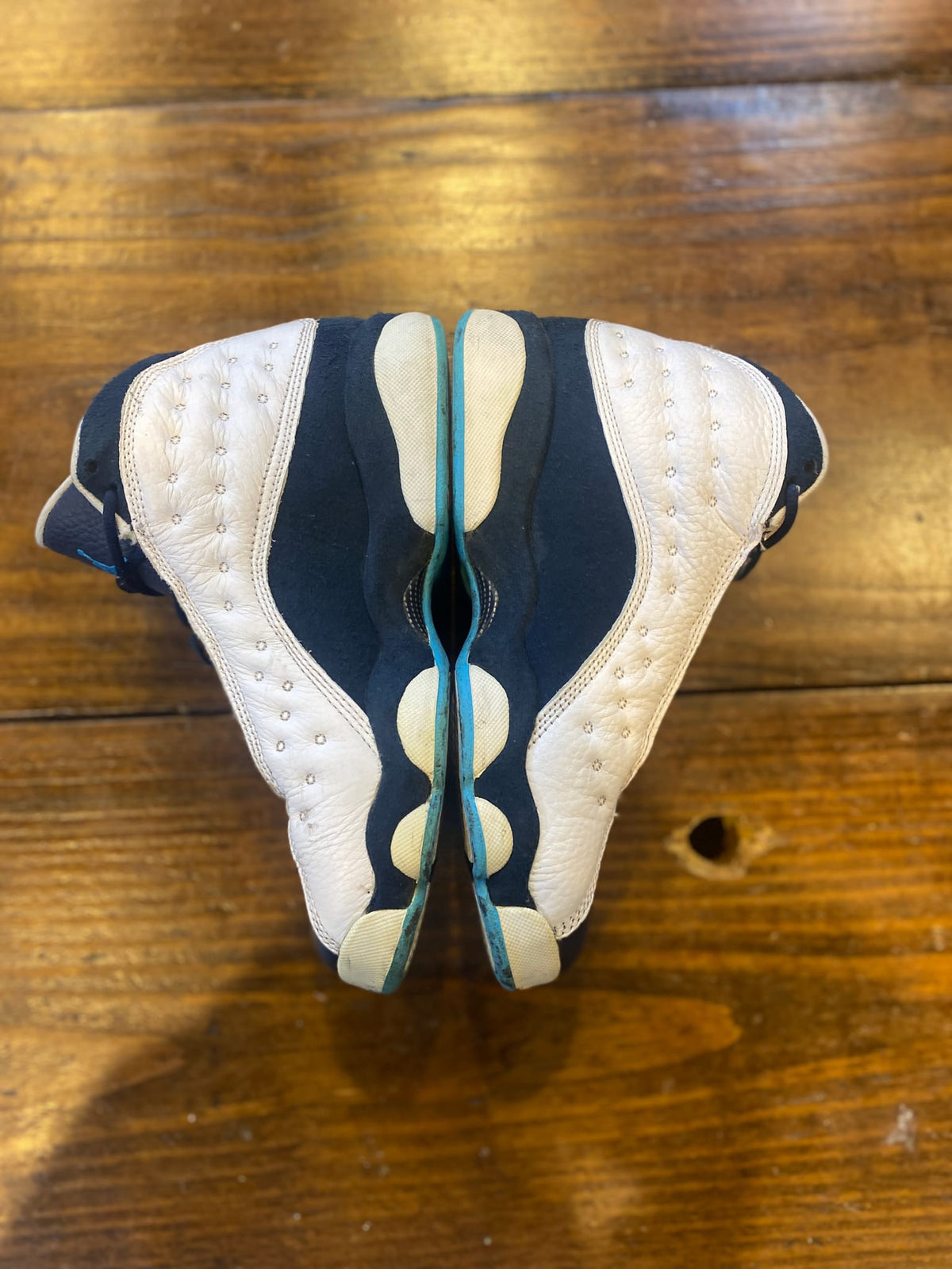 Jordan 13 Retro White Obsidian Powder Blue (GS) PRE-OWNED