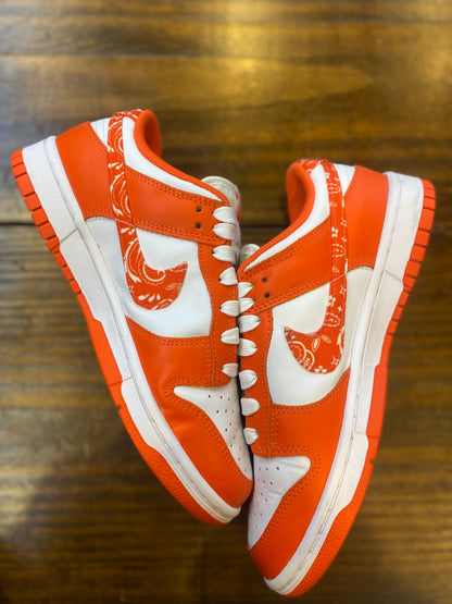 Nike Dunk Low Essential Paisley Pack Orange (Women's) - PRE-OWNED