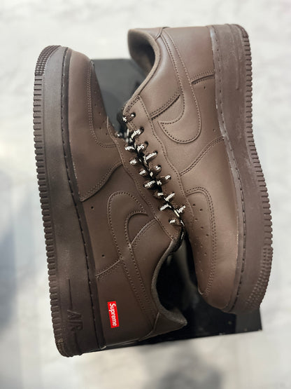 Nike Air Force 1 Low Supreme Baroque Brown PRE-OWNED