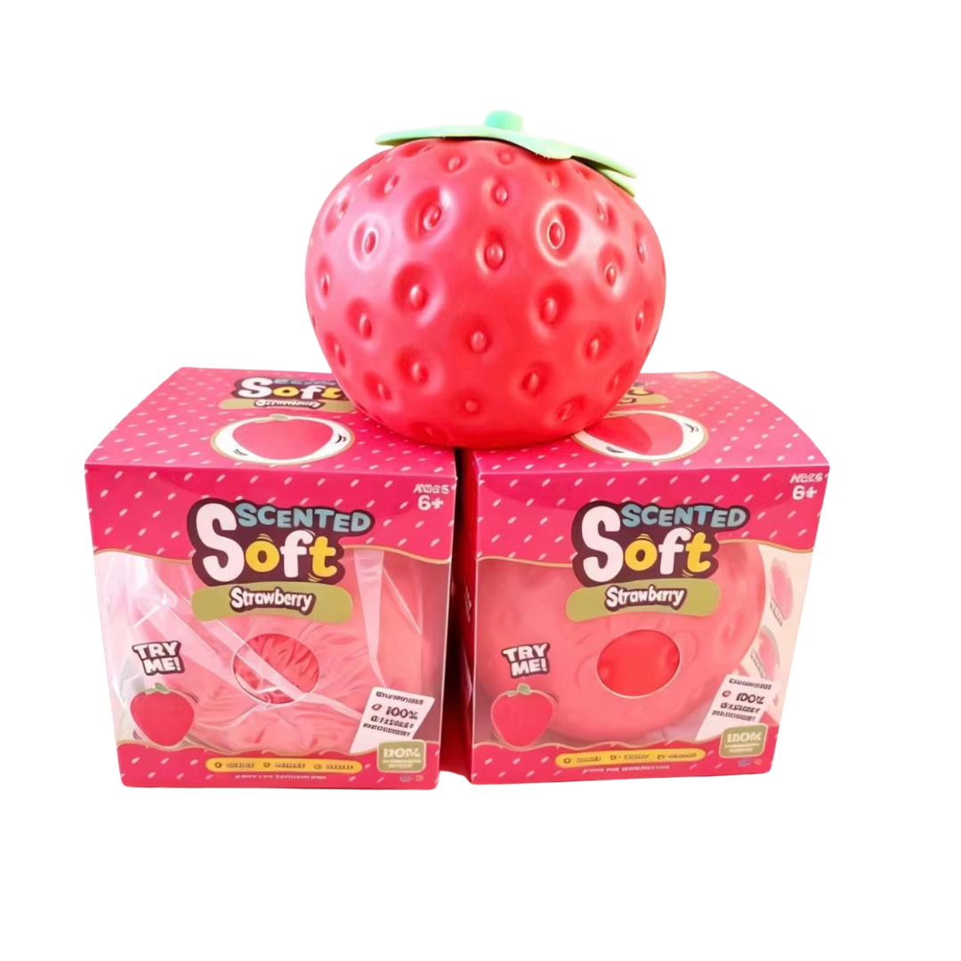 Strawberry Squishy Toy