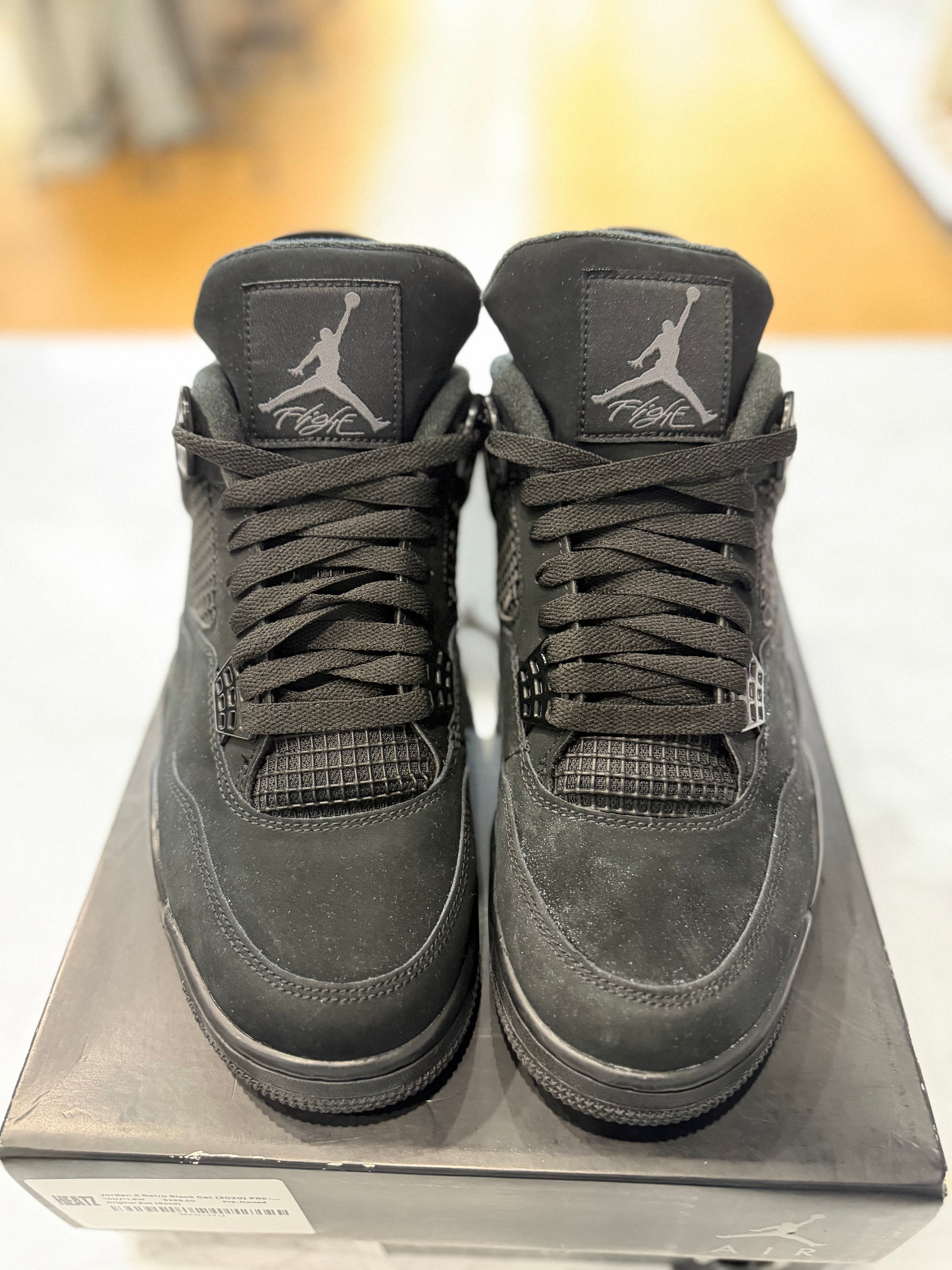 Jordan 4 Retro Black Cat (2020) PRE-OWNED