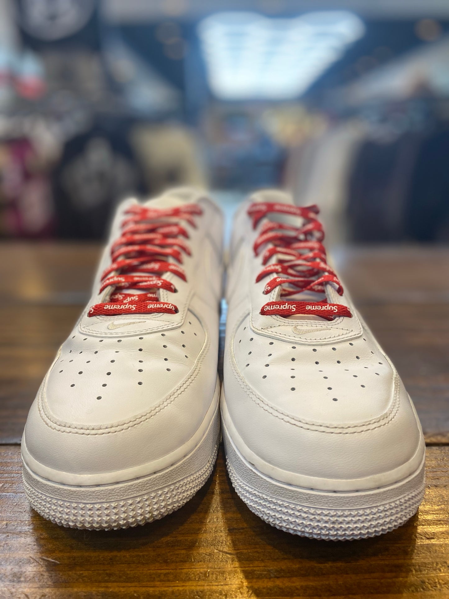 Nike Air Force 1 Low Supreme White PRE-OWNED