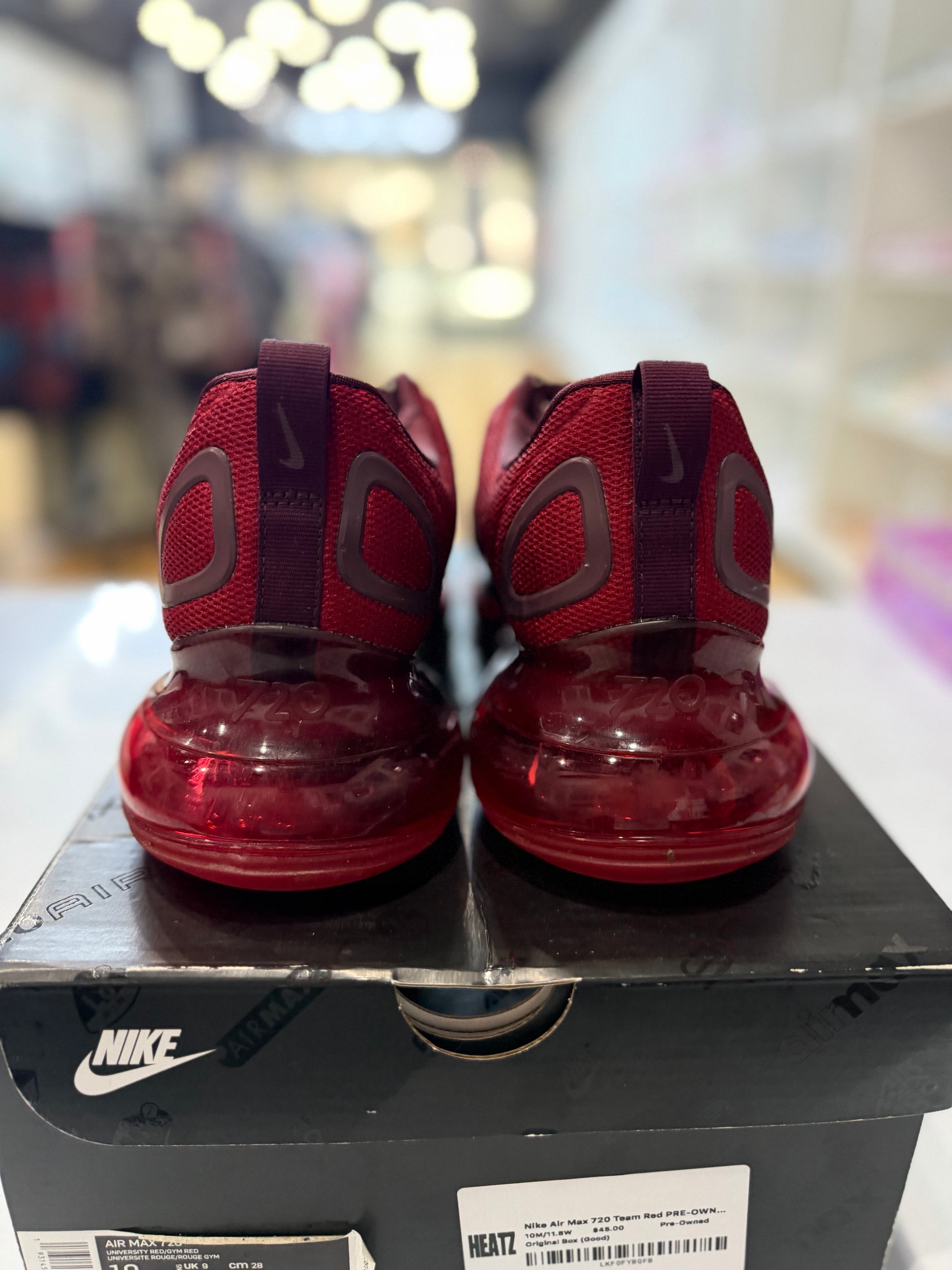 Nike Air Max 720 Team Red PRE-OWNED