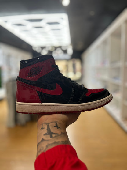 Jordan 1 Retro High OG Patent Bred PRE-OWNED