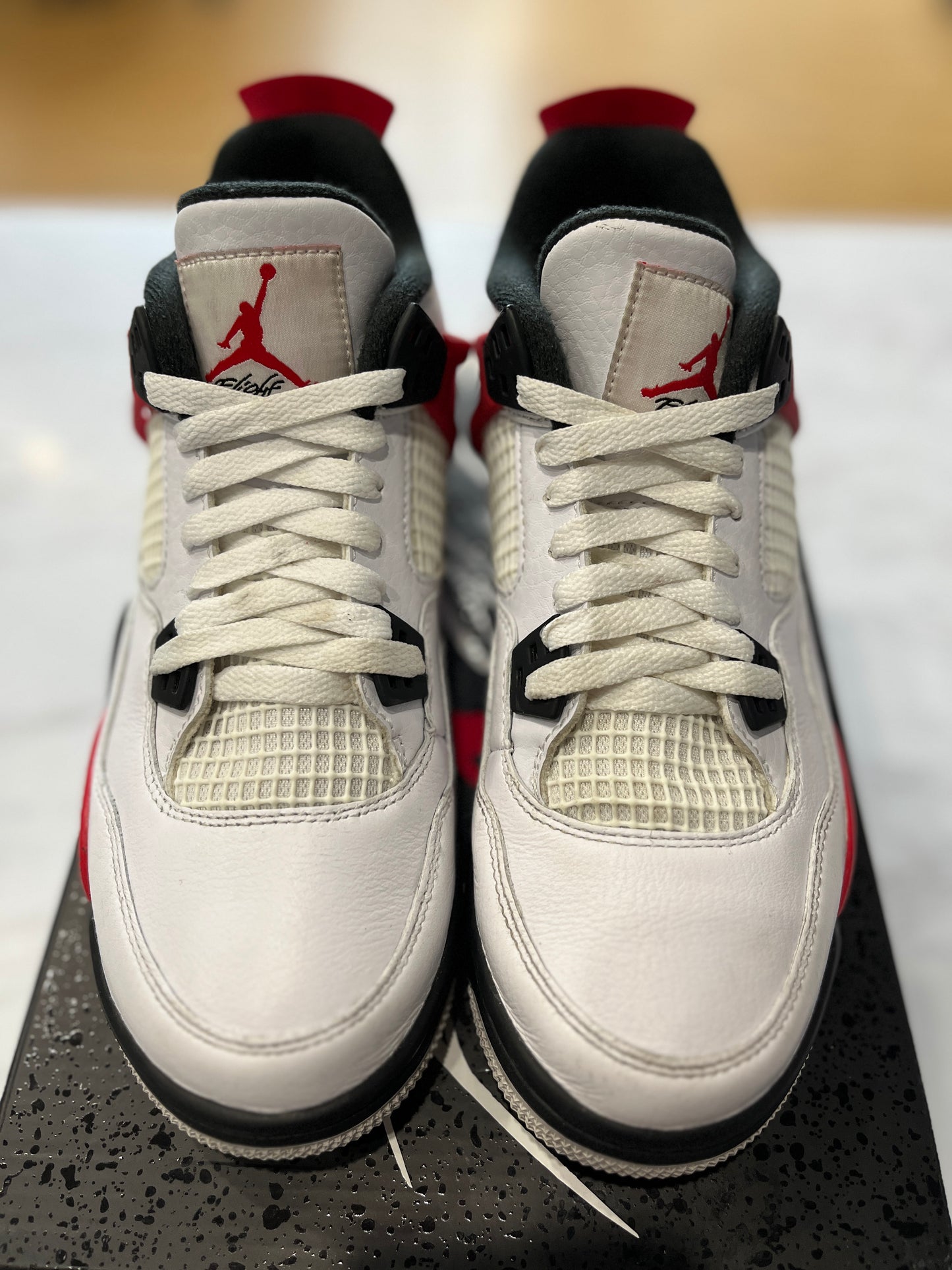 Jordan 4 Retro Red Cement (GS) PRE-OWNED
