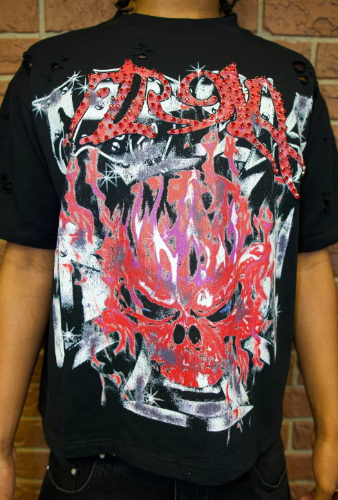 FLR914 Scarlet Skull Tee
