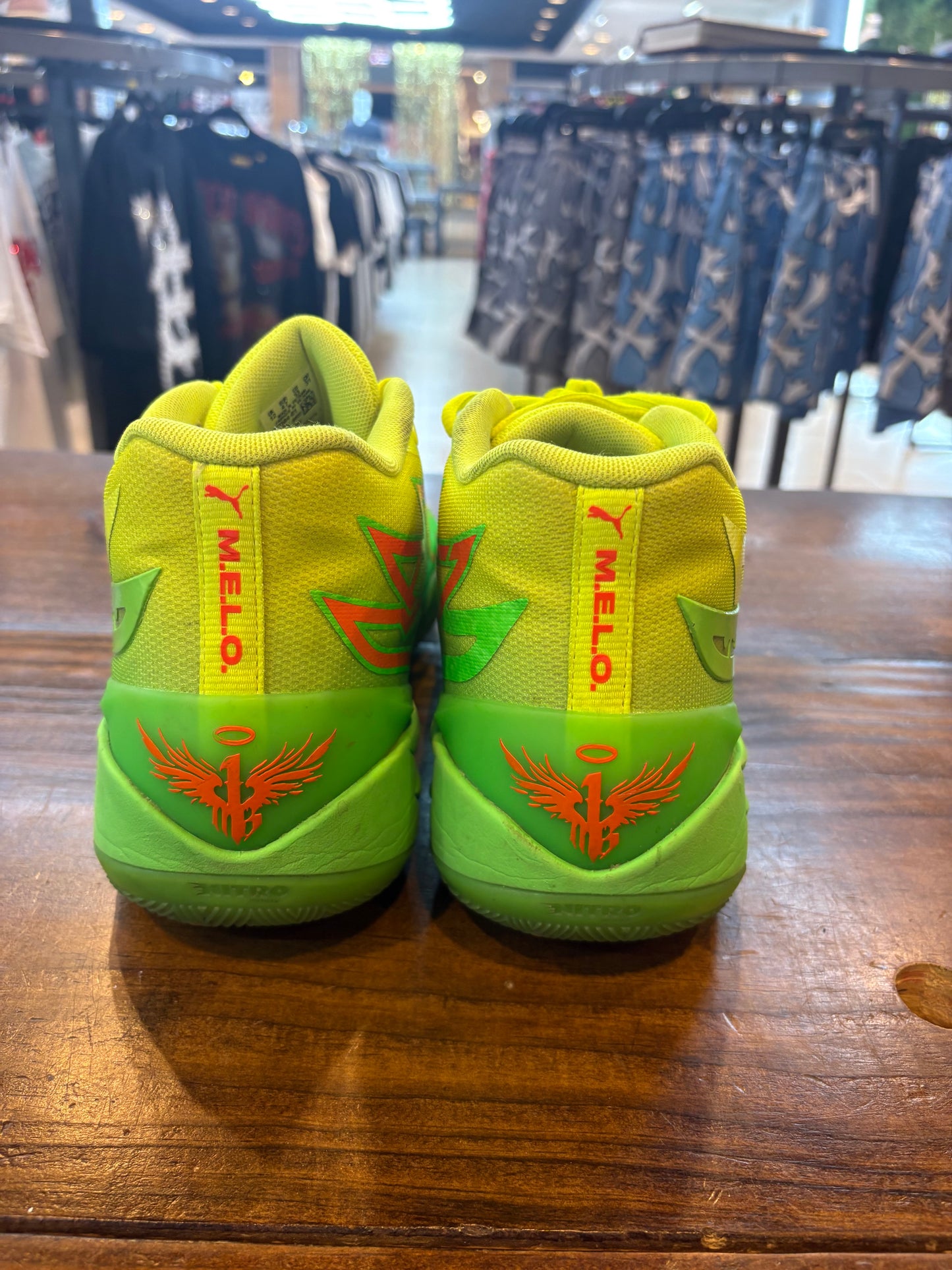 Puma LaMelo Ball MB.02 Nickelodeon Slime PRE-OWNED