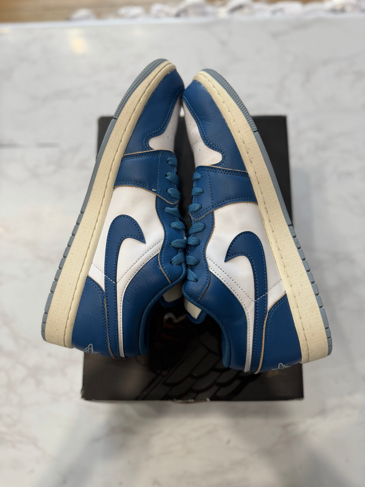Jordan 1 Low Industrial Blue PRE-OWNED