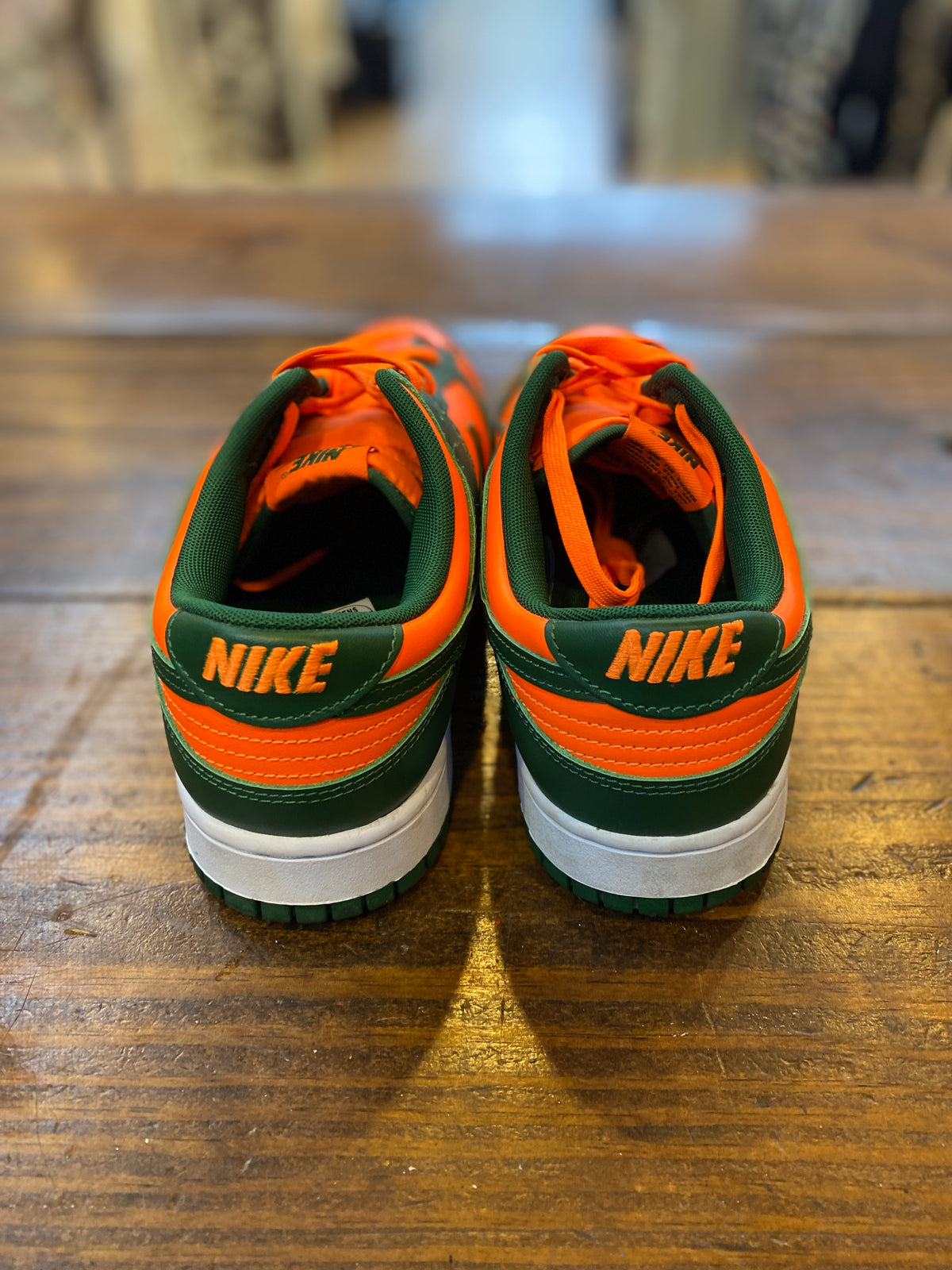 Nike Dunk Low Retro Miami Hurricanes PRE-OWNED