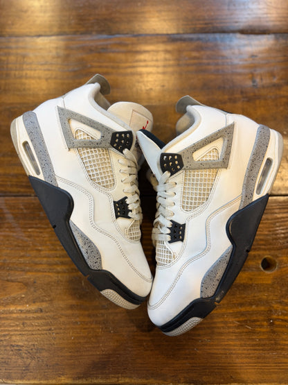 Jordan 4 Retro White Cement (2025) PRE-OWNED