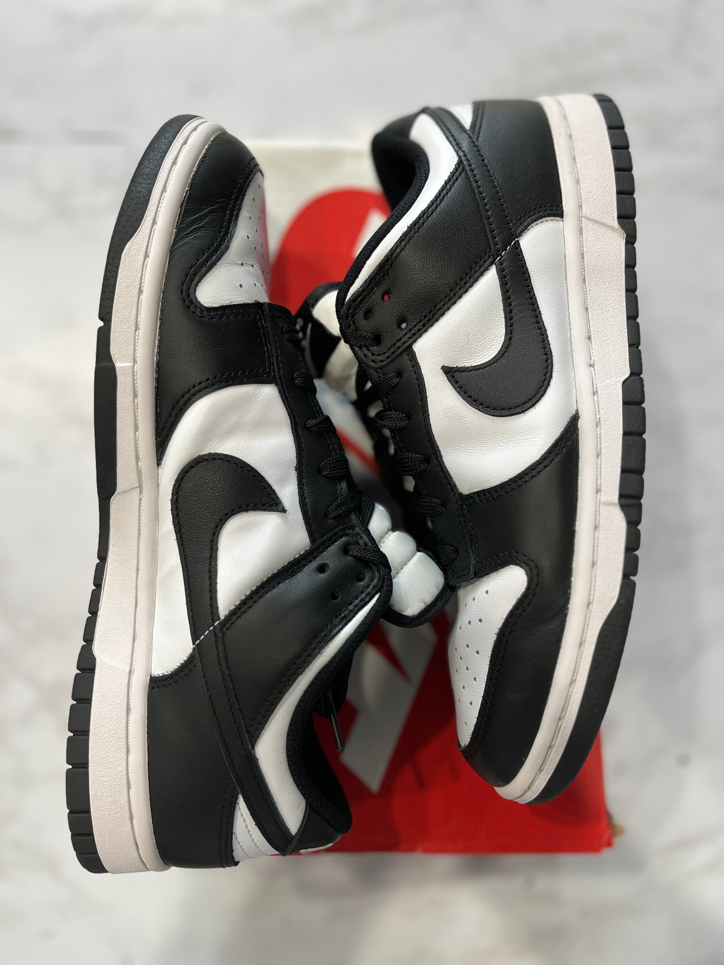 Nike Dunk Low Retro White Black Panda (Women's) PRE-OWNED