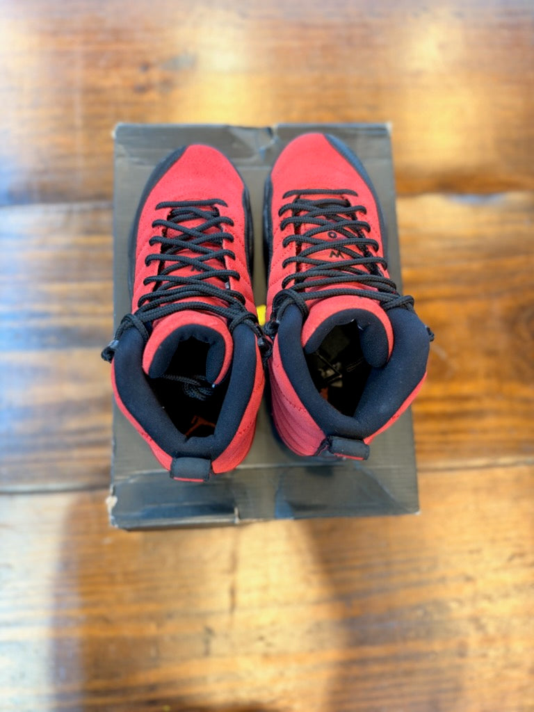 Jordan 12 Retro Reverse Flu Game (GS) PRE-OWNED