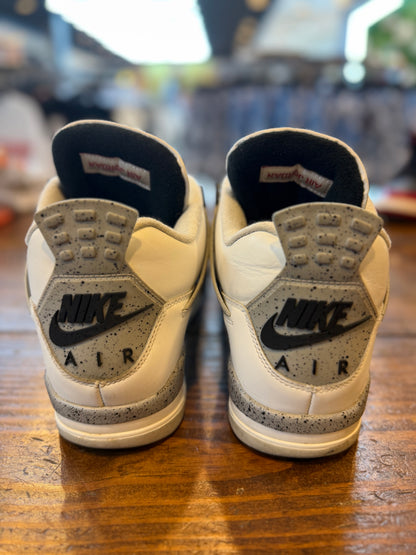 Jordan 4 Retro White Cement (2025) PRE-OWNED
