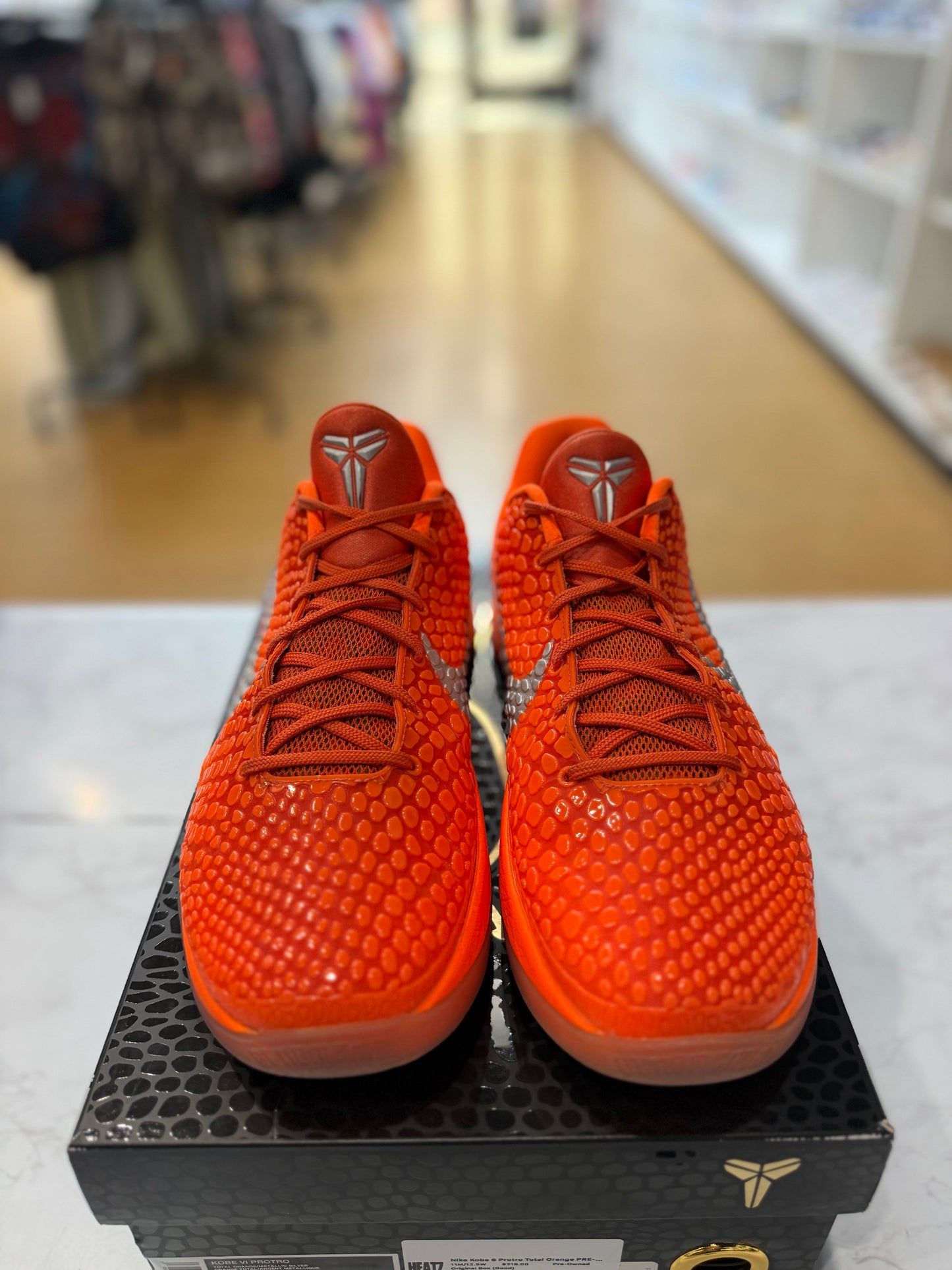 Nike Kobe 6 Protro Total Orange PRE-OWNED