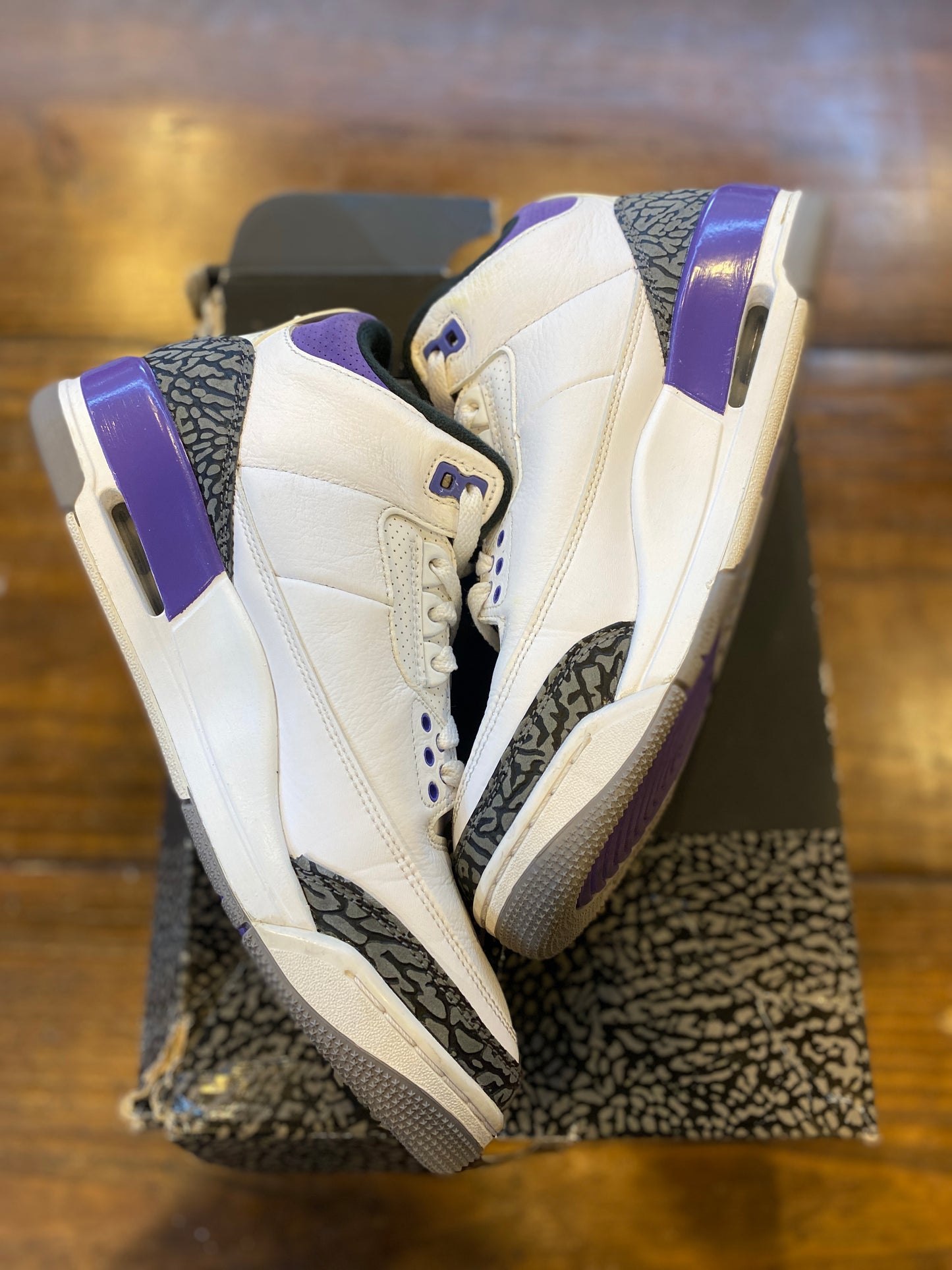 Jordan 3 Retro Dark Iris PRE-OWNED