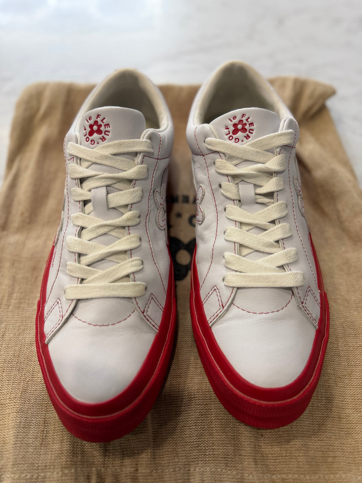 Converse One Star Ox Golf le Fleur Color Block Pack Red PRE-OWNED