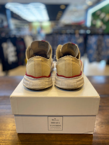 Maison Mihara Yasuhiro Peterson OG Sole Canvas Low Natural PRE-OWNED
