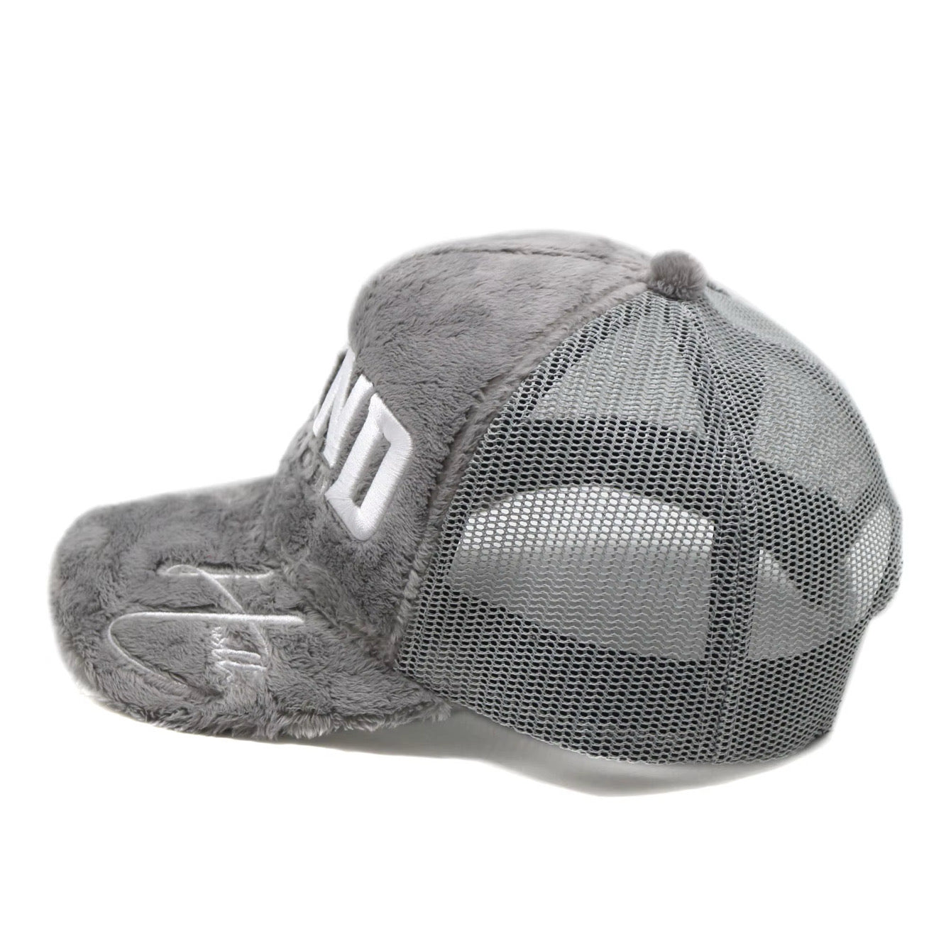 YBE Grind Season Fur Hat Grey