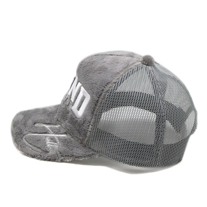 YBE Grind Season Fur Hat Grey