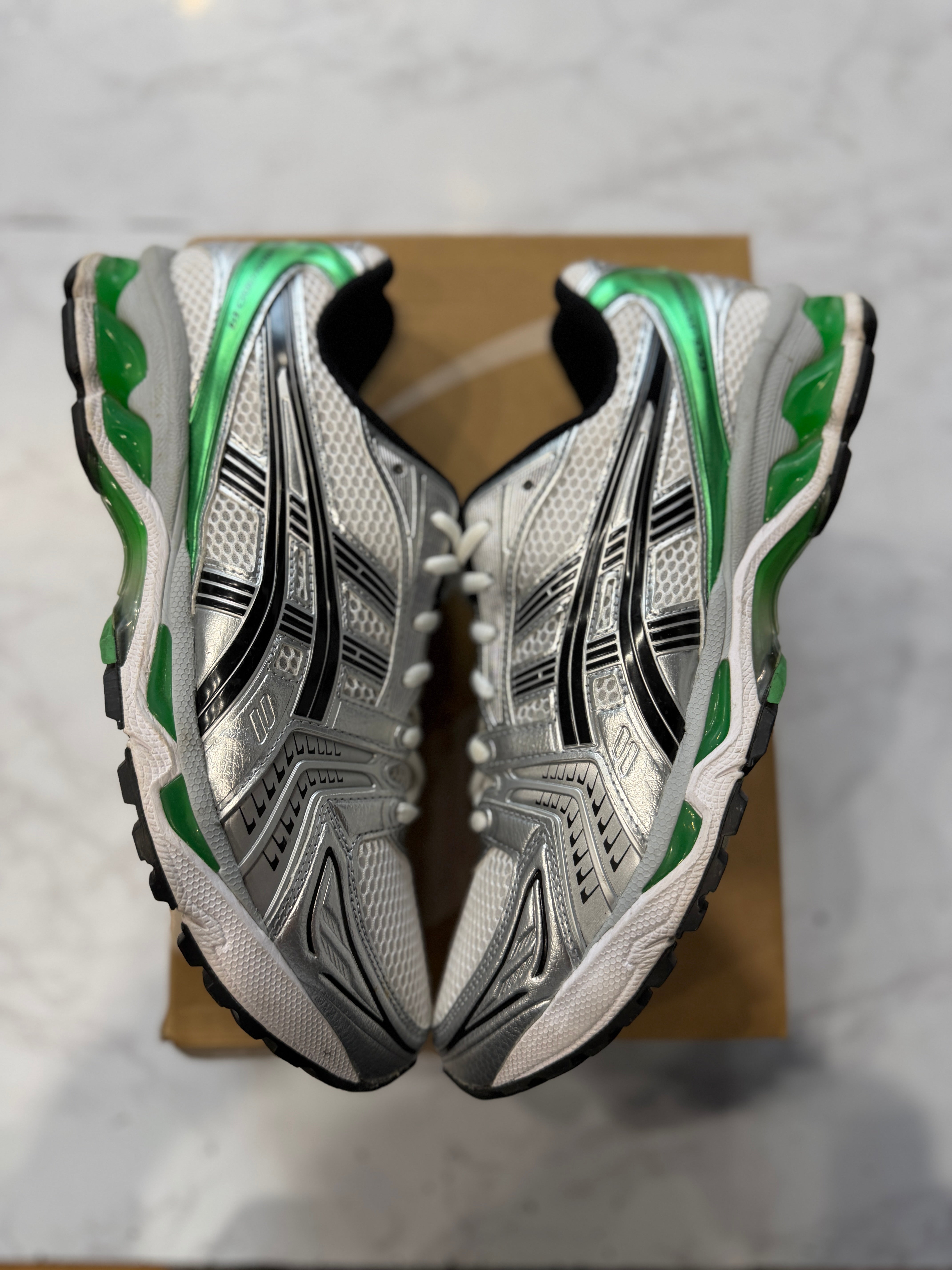 ASICS Gel-Kayano 14 White Malachite Green PRE-OWNED