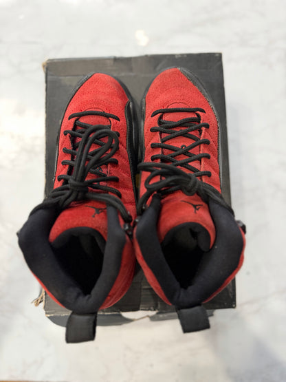 Jordan 12 Retro Reverse Flu Game (GS) PRE-OWNED