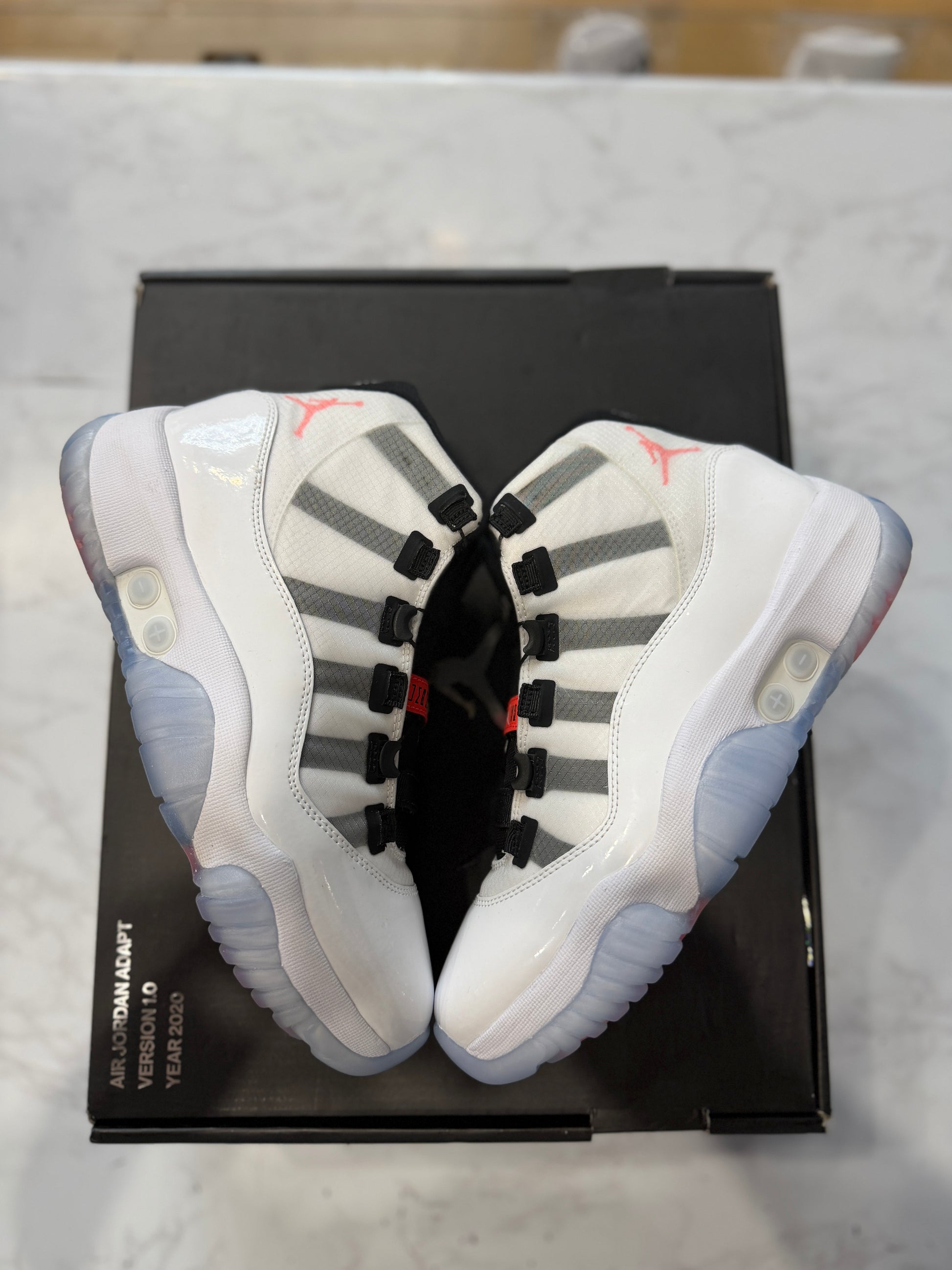 Jordan 11 Adapt White PRE-OWNED