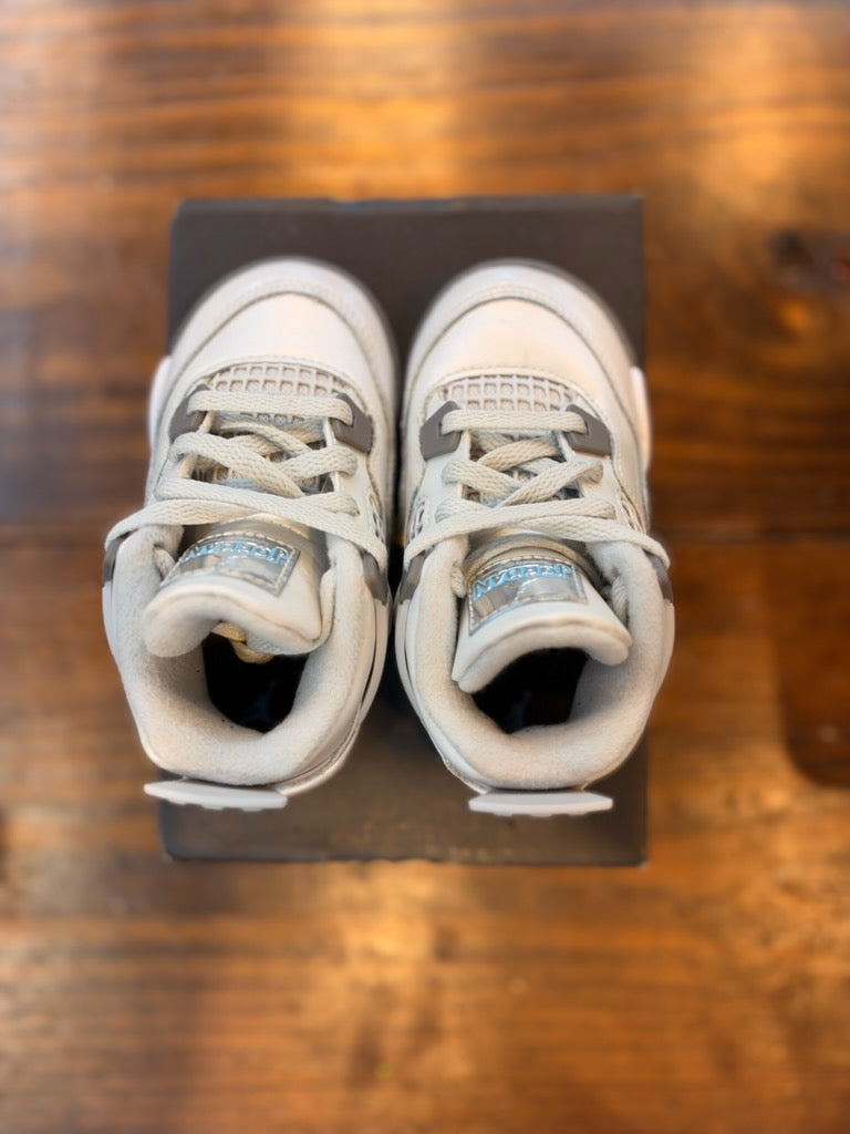 Jordan 4 Retro Photon Dust Blue Chill (TD) PRE-OWNED
