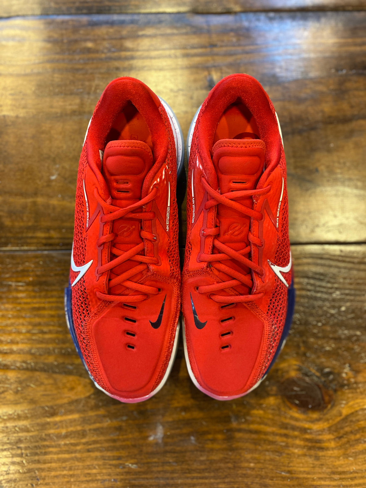 Nike Air Zoom GT Cut EYBL Team USA Sport Red PRE-OWNED