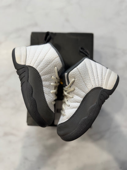 Jordan 12 Retro White Dark Grey (TD) PRE-OWNED
