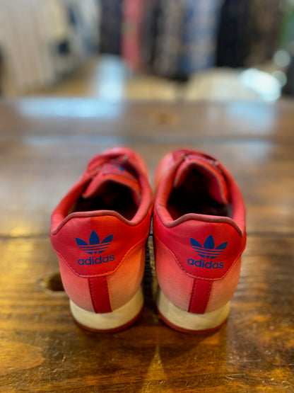 Adidas womens faded red Samoa Valentine PRE-OWNED