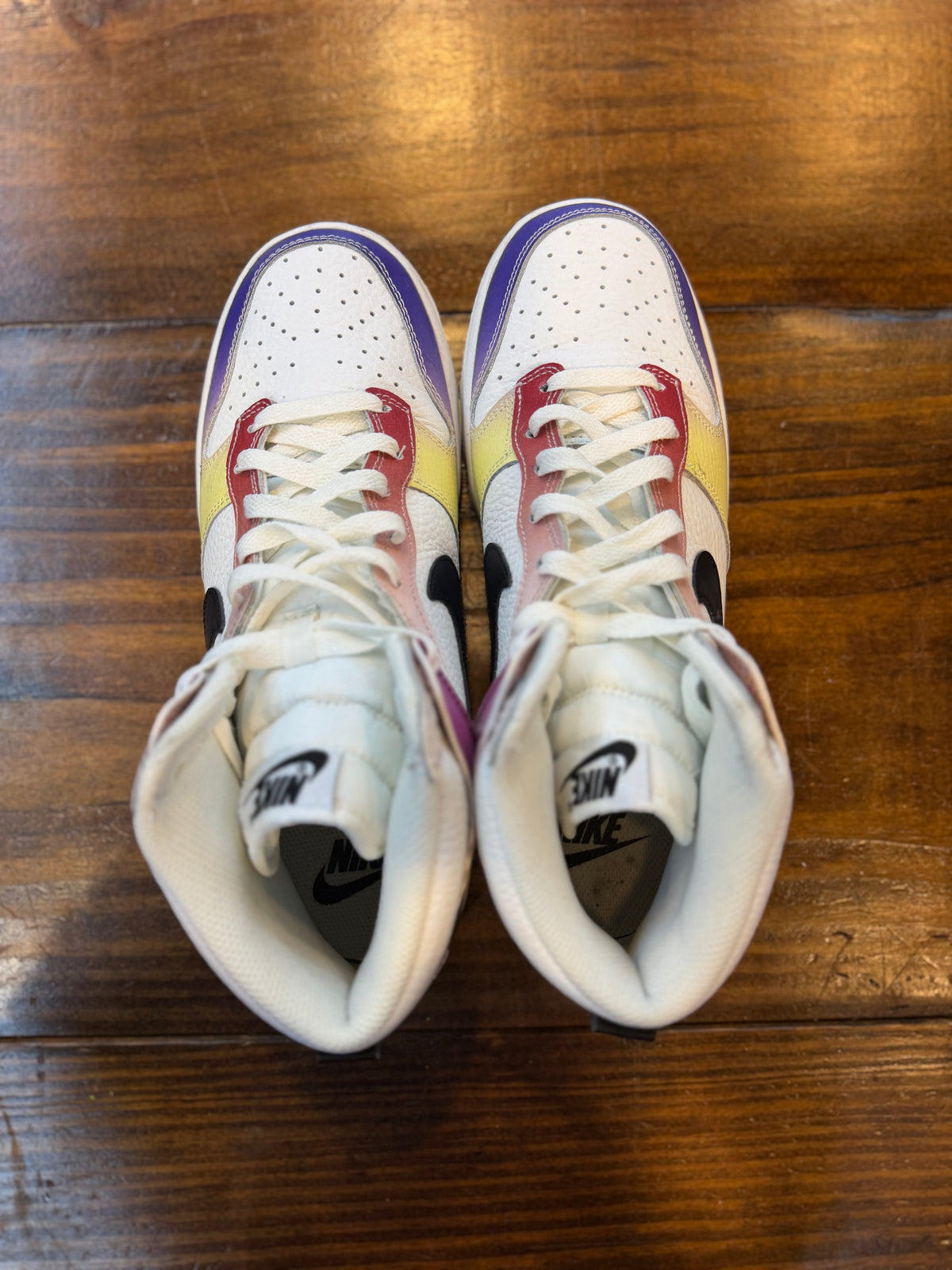 Nike Dunk High Multi-Color Gradient (Women's) PRE-OWNED