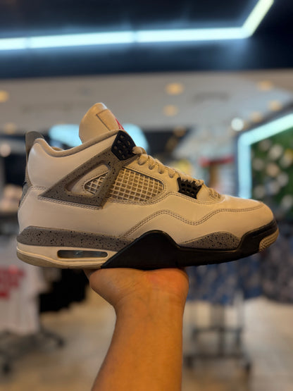 Jordan 4 Retro White Cement (2025) PRE-OWNED