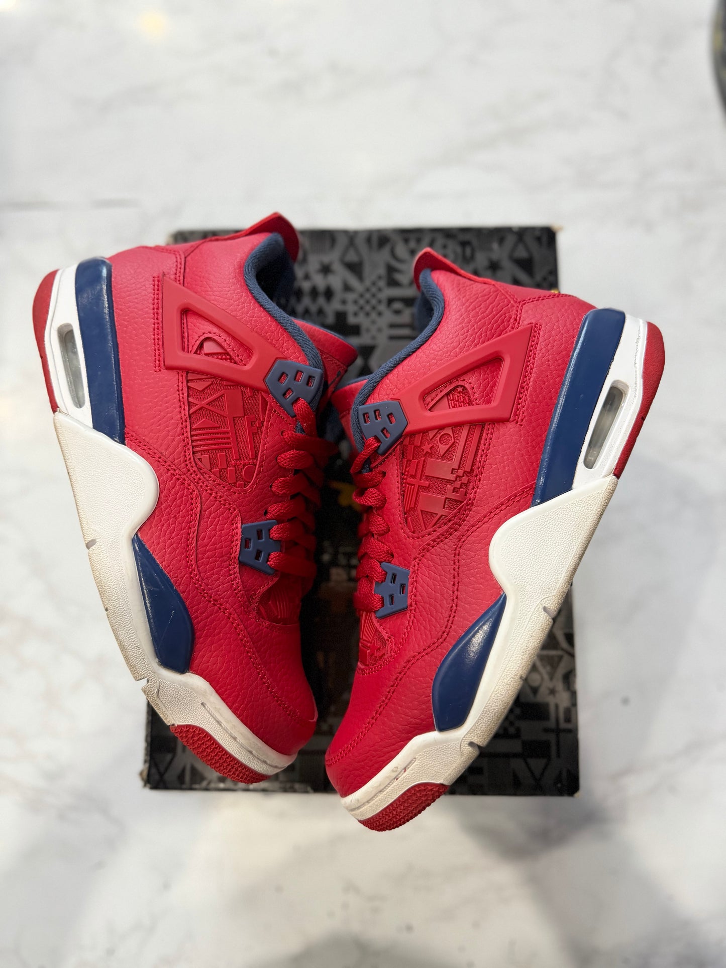 Jordan 4 Retro FIBA (2019) (GS) PRE-OWNED