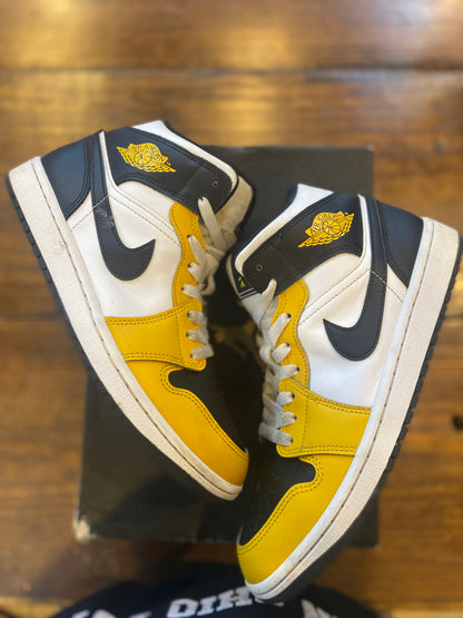Jordan 1 Mid Yellow Ochre PRE-OWNED