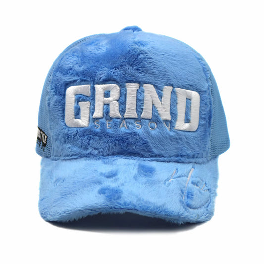 YBE Grind Season Fur Hat Baby Blue