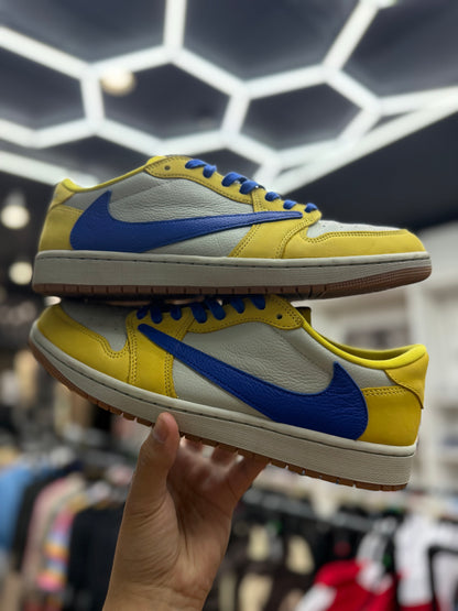 Jordan 1 Retro Low OG SP Travis Scott Canary (Women's) PRE-OWNED