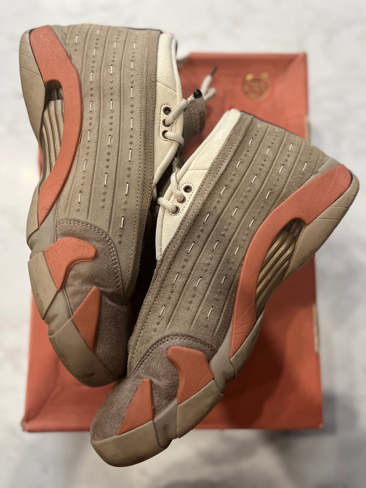 Jordan 14 Retro Low CLOT Terra Blush PRE-OWNED