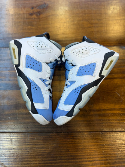 Jordan 6 Retro UNC White (GS) PRE-OWNED