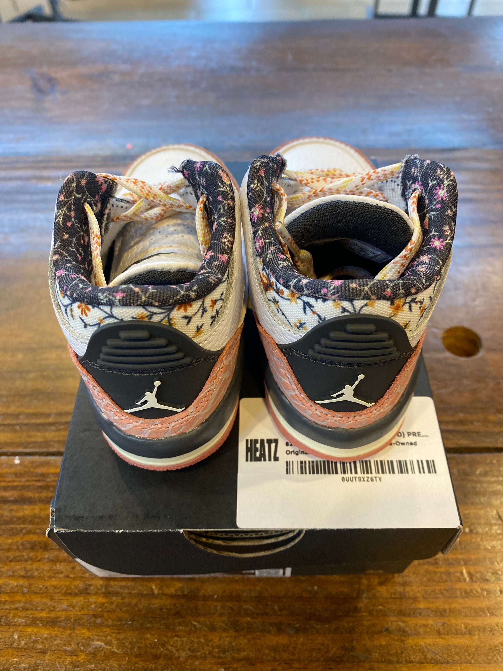 Jordan 3 Retro Red Stardust (TD) PRE-OWNED