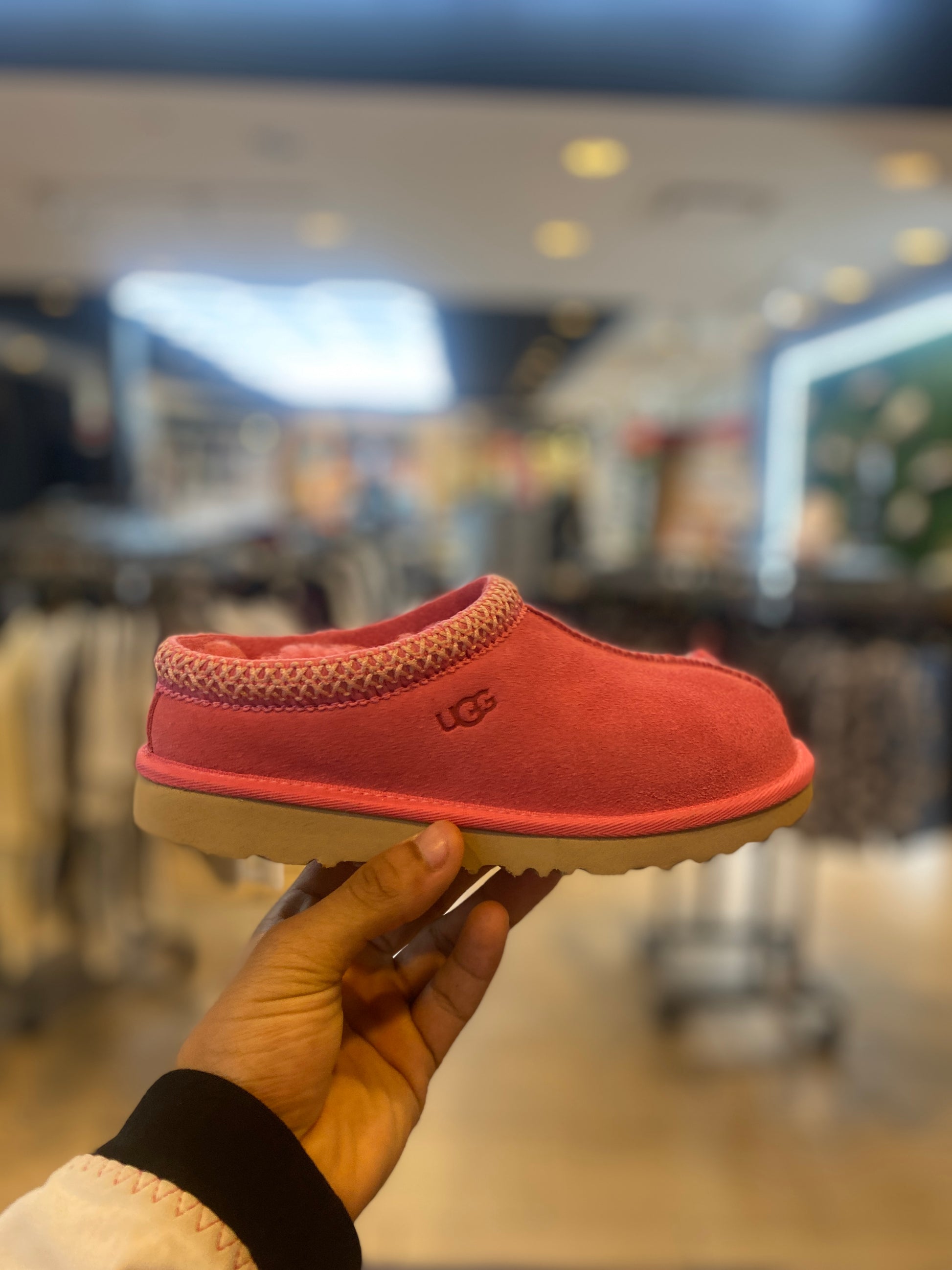 UGG Tasman II Slipper Rock Rose (Kids) PRE-OWNED