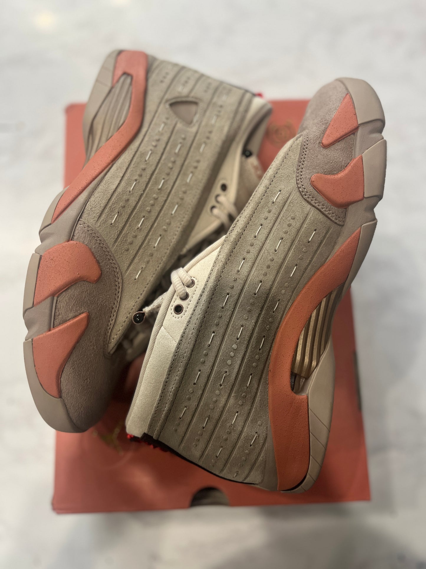 Jordan 14 Retro Low CLOT Terra Blush PRE-OWNED