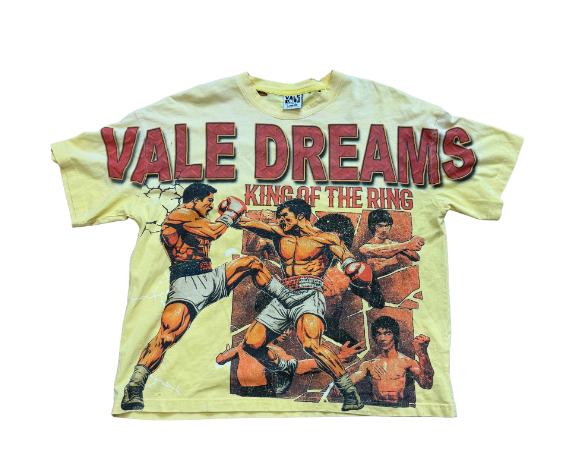 Vale Forever Sun Shattered Fist Tee 'Yellow' PRE-OWNED