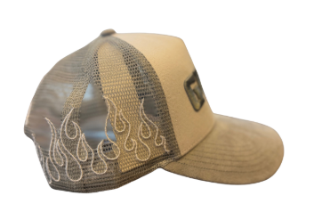 YBE Grind Season Flame Hat Grey