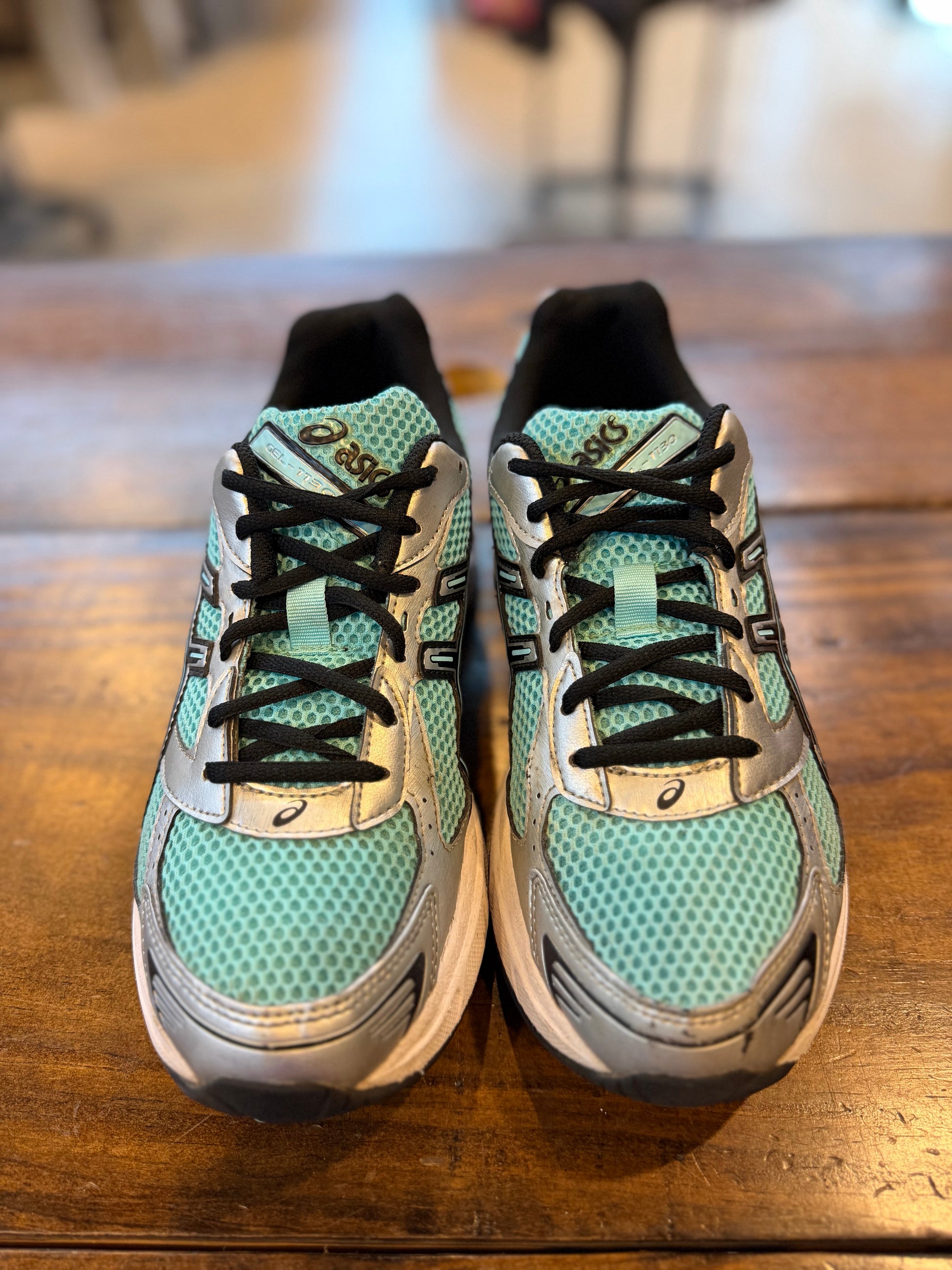 ASICS Gel-1130 Larimar Blue Silver PRE-OWNED