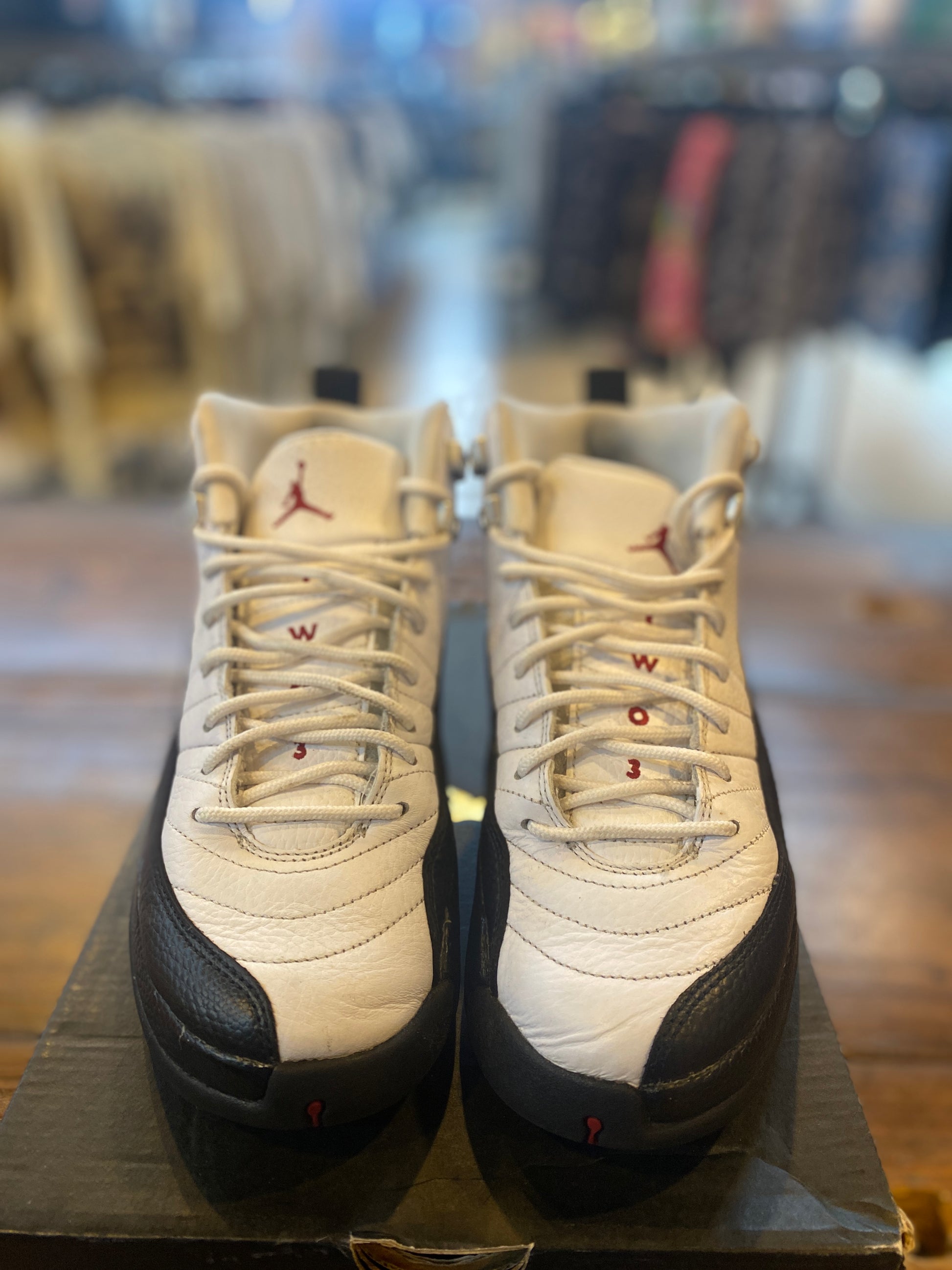 Jordan 12 Retro Taxi Flip (GS) PRE-OWNED