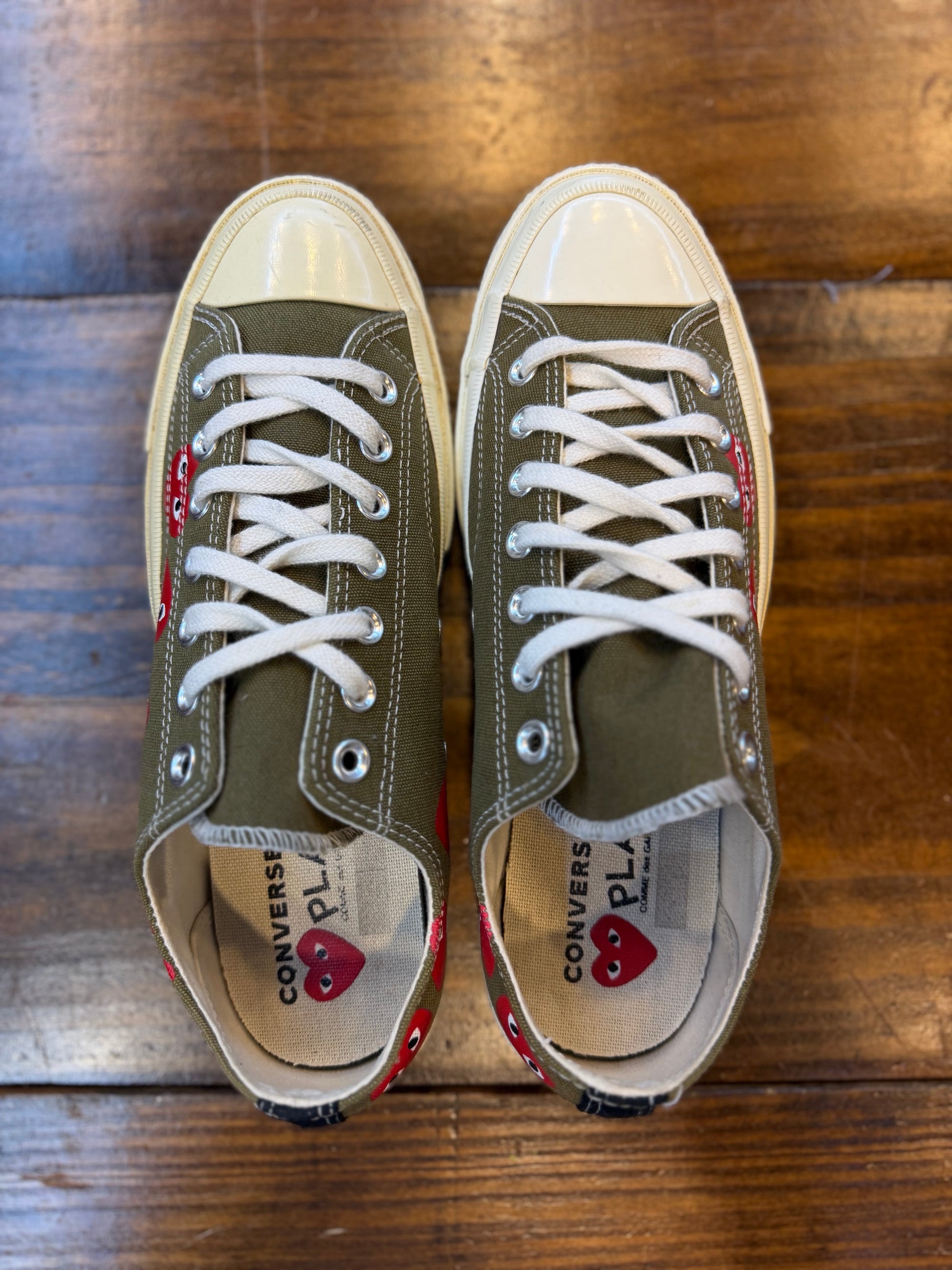 Converse Chuck Taylor All Star 70 Ox Comme des Garcons Olive PRE-OWNED