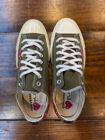 Converse Chuck Taylor All Star 70 Ox Comme des Garcons Olive PRE-OWNED