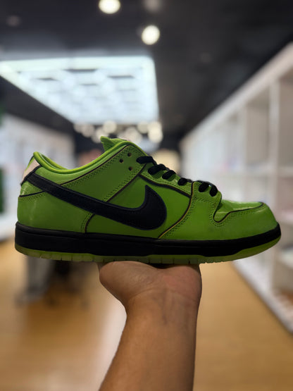 Nike SB Dunk Low The Powerpuff Girls Buttercup PRE-OWNED