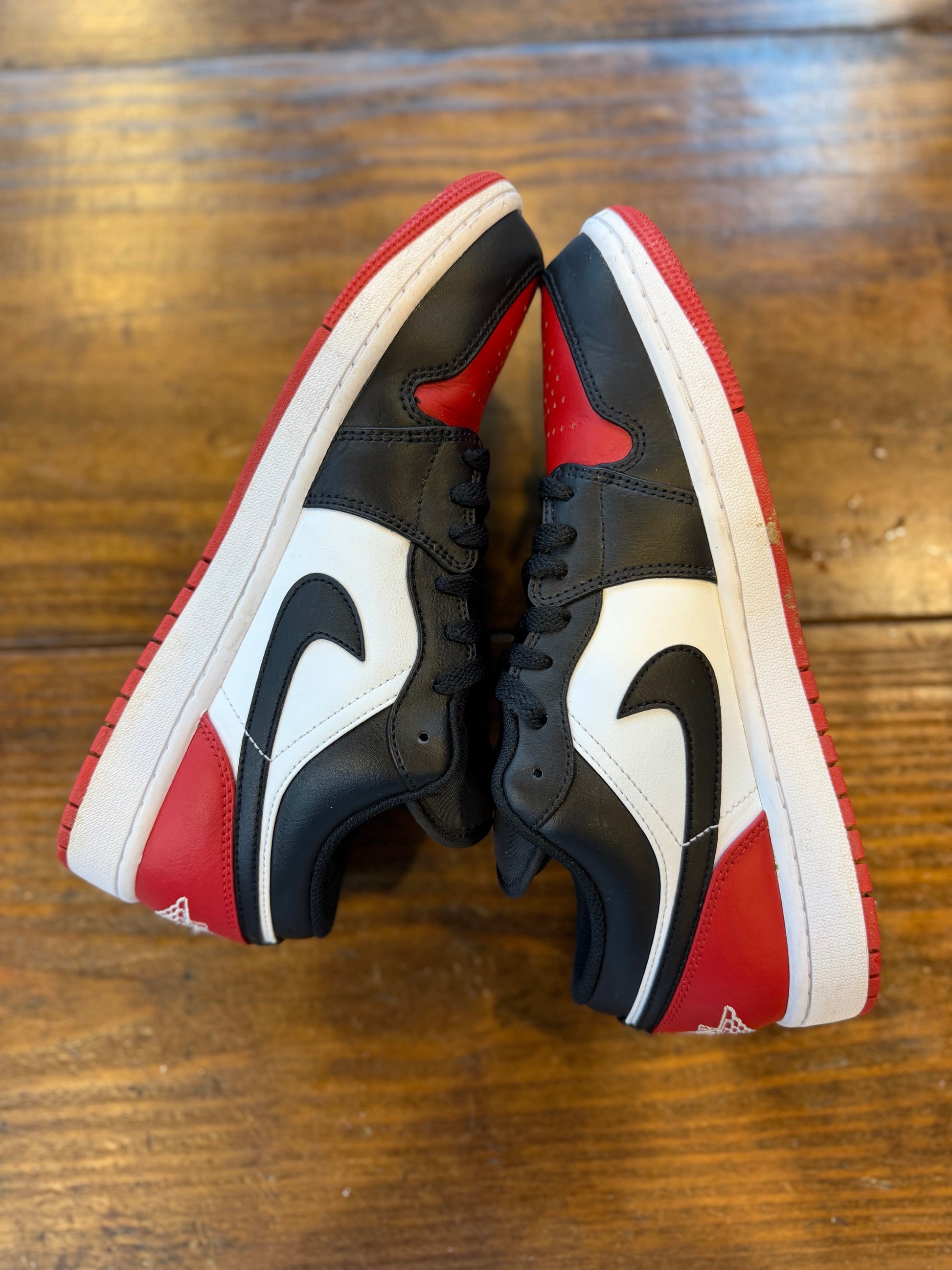 Jordan 1 Low Bred Toe 2.0 PRE-OWNED