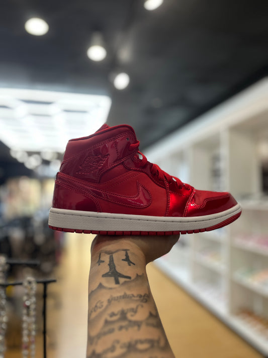 Jordan 1 Mid SE Pomegranate (Women's) PRE-OWNED